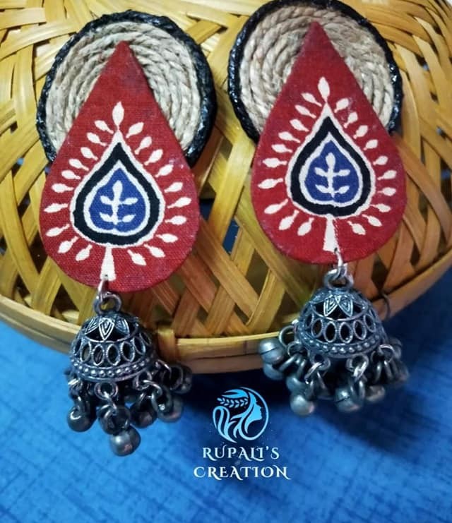Oxidised Earrings